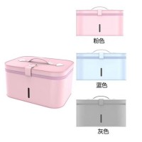 Portable Sanitizer Box, UVC Sterilizer Bag, USB Rechargeable LED UV Disinfection Bag for Baby Bottle, Underwear, Toothbrush, Beauty Tools, Toys, Jewelry